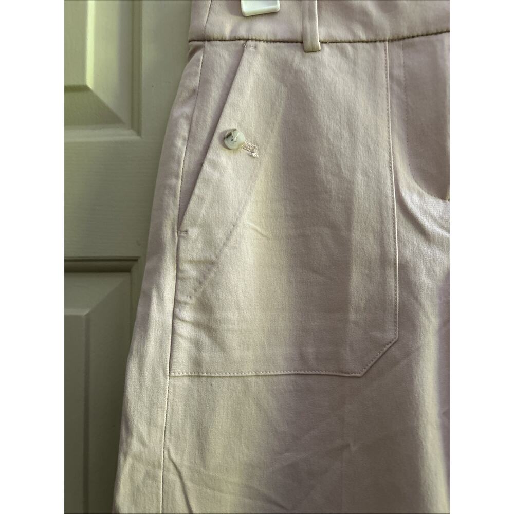 J. Crew Women's Sydney Wide-leg Pant Bi-stretch Cotton Blend Light Pink6P BF405 - Picture 2 of 12